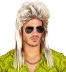 Blond Vokuhila Wig In Polybag