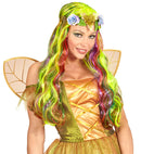 Flower Fairy Wig With Flower Headband In Polybag