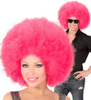 Top Quality Pink Oversized Afro Wig In Polybag