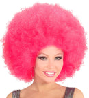 Top Quality Pink Oversized Afro Wig In Polybag