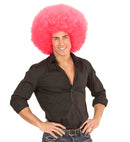 Top Quality Pink Oversized Afro Wig In Polybag