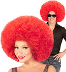 Top Quality Red Oversized Afro Wig In Polybag