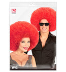 Top Quality Red Oversized Afro Wig In Polybag