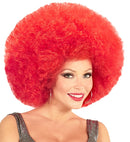 Top Quality Red Oversized Afro Wig In Polybag