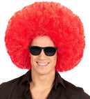 Top Quality Red Oversized Afro Wig In Polybag
