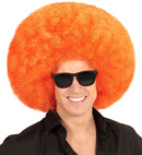 Top Quality Orange Oversized Afro Wig In Polybag