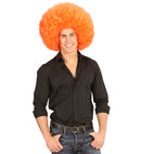 Top Quality Orange Oversized Afro Wig In Polybag