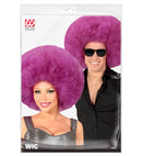 Top Quality Purple Oversized Afro Wig In Polybag