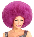 Top Quality Purple Oversized Afro Wig In Polybag