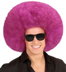 Top Quality Purple Oversized Afro Wig In Polybag