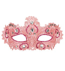 Pink Noblesse Lace Eyemask Decorated  & Gems