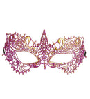 Metallic Purple Lace Eyemask