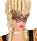 Antique Gold Baroque Lace Eyemask