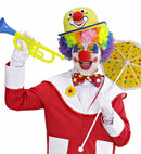 Felt Clown Bowler Pink & Yellow Assorted