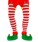 Red-White Striped Pantyhose 70 Den