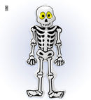 Inflatable Skeleton 56 Cm