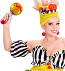 Inflatable Maracas With Jingle Bell 20 Cm