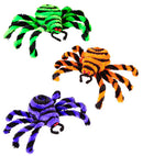 12 Spiders 15 Cm - In Display Box - 3 Colors Ass.