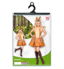 Reindeer  Dress With Petticoat, Headpiece 