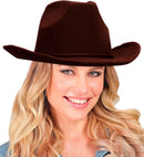 Real Look Brown Cowboy Hat