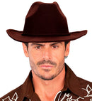 Real Look Brown Cowboy Hat