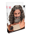 Biblical Wig & Beard In Box