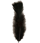 50 Feathers Black - Abt. 10 Cm