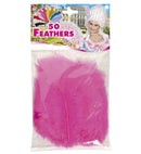 50 Feathers Pink - Abt. 10 Cm