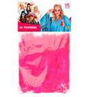 50 Feathers Hot Pink - Abt. 10 Cm