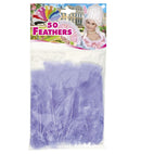50 Feathers Purple - Abt. 10 Cm
