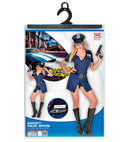 Sexy Police Officer  Dress, Skirt, Belt, Name Tag, Hat 