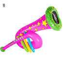 Pink Inflatable Tuba 63 Cm