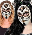 Señora Dia De Los Muertos Fabric Mask