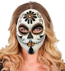 Señora Dia De Los Muertos Fabric Mask