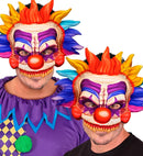 Killer Clown Chinless Fabric Mask