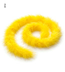 Decorative Marabou Yellow - 2 M