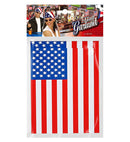 Usa Flag Garland 6 M  Flag Size 15 X 20,5 Cm  - Flame Retardant