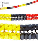 Set Of 2 Germany Boa Garlands 3 M- Ø 8 Cm