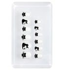 Set Of 12 Self-Adhesive Cat Nails Child Size