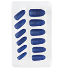 Set Of 12 Self-Adhesive Blue Y Nails