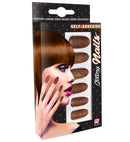 Set Of 12 Self-Adhesive Copper Y Nails