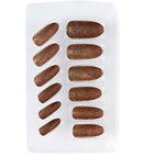 Set Of 12 Self-Adhesive Copper Y Nails