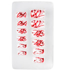 Set Of 12 Self-Adhesive Bloody Nails