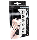 Set Of 12 Self-Adhesive Skulls Nails
