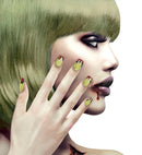 Set Of 12 Self-Adhesive Zombie Nails