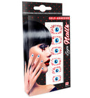 Set Of 12 Self-Adhesive Eyes Nails