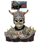 Death Warlord Skull Mask With Armour & Cape
