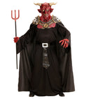 Inferno Warrior Devil Mask With Armour & Cape
