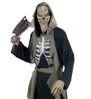 Skull Half Face Foam Latex Mask