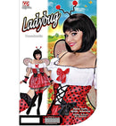 Ladybug  Dress, Cuffs, Wings, Antennas 
